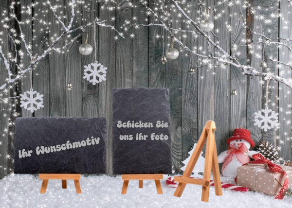 Schieferplatte "Wunschmotiv"