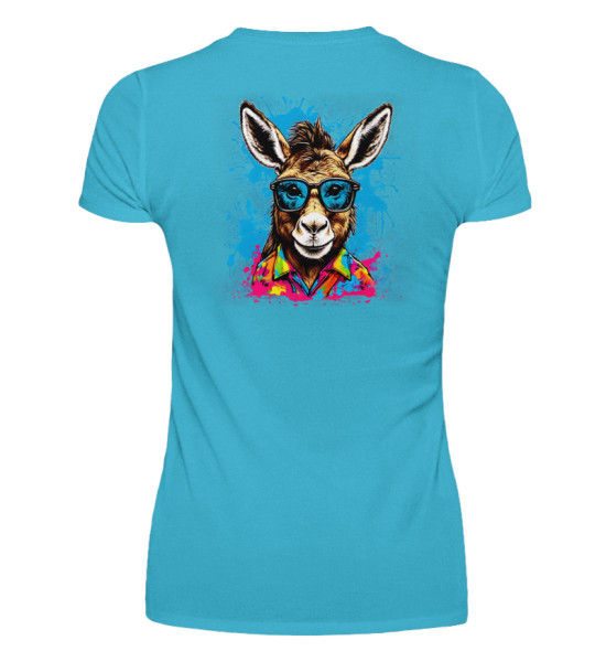 Gravel Hippie TQLR Esel - Damenshirt