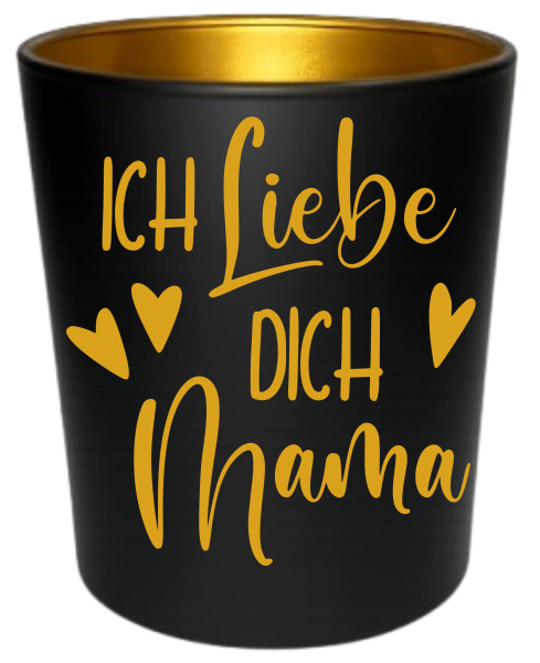 "Mama" personalisiertes Teelicht mit bis 9 Namen