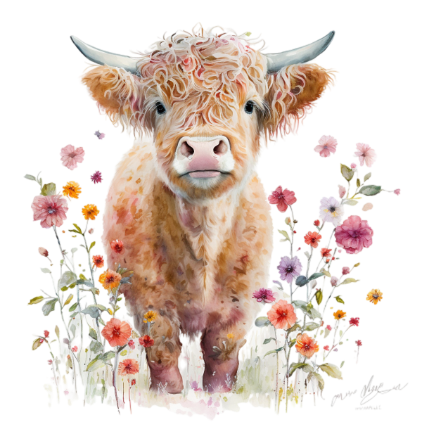 Kühlschrankmagnet Motiv: Kuh