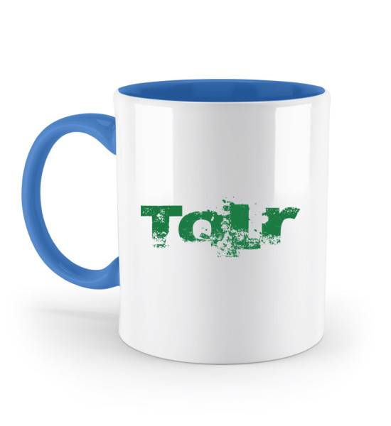 Gravel Hippie TQLR - Zweifarbige Tasse