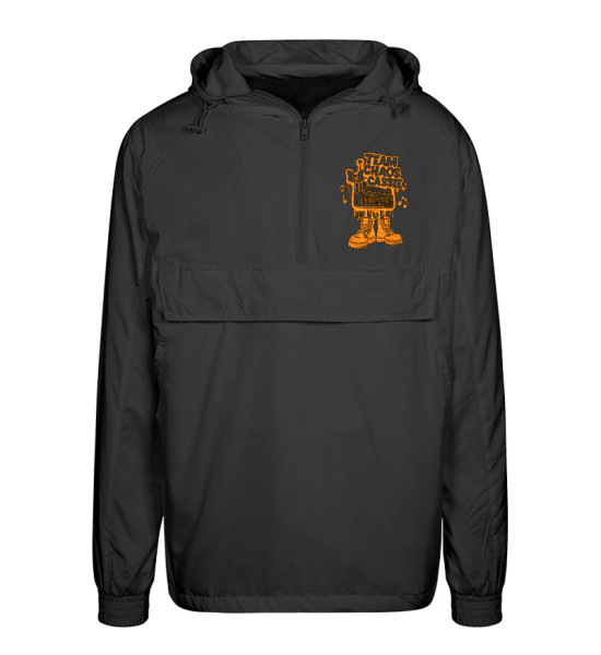 Logo Team Chaos Cassie orange Stick - Urban Windbreaker mit Stick