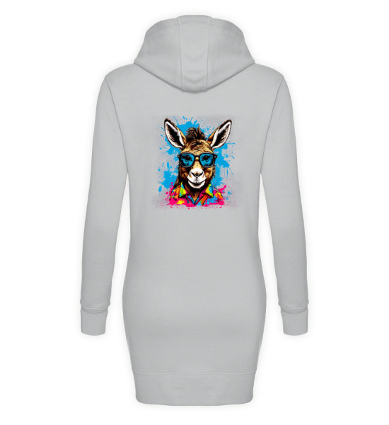 Gravel Hippie TQLR Esel - Damen Hoodie-Kleid