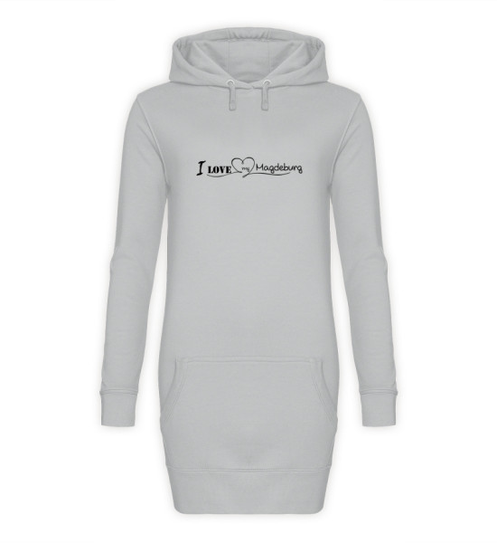 I Love my Magdeburg - Damen Hoodie-Kleid