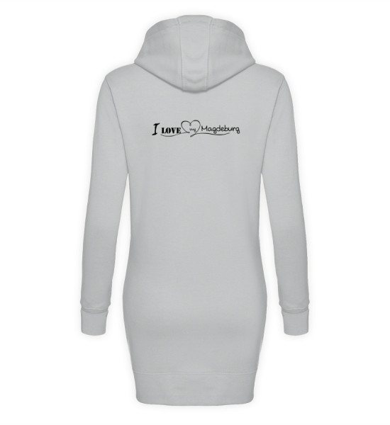 I Love my Magdeburg - Damen Hoodie-Kleid